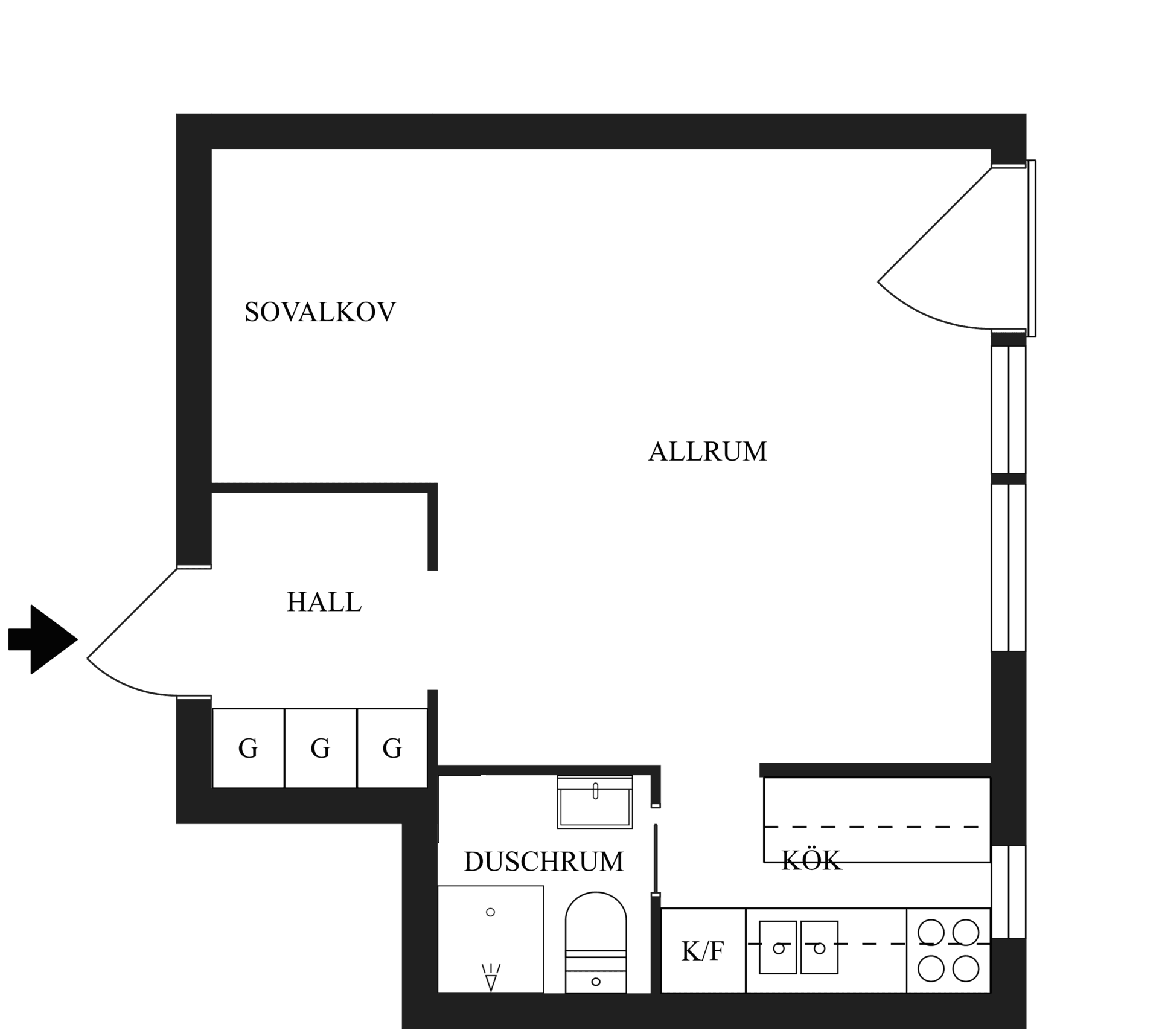 Bostadsrätt, Styrmansgatan 28, Centralt, Norrköping