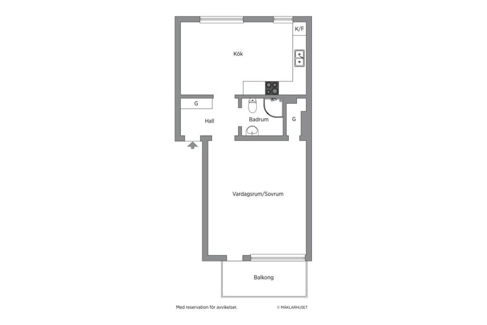 Bostadsrätt, Gamla Tanneforsvägen 48 B, Tannefors, Linköping