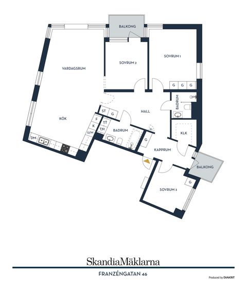 Bostadsrätt, Franzéngatan 46, Kungsholmen - Hornsbergs Strand, Stockholm