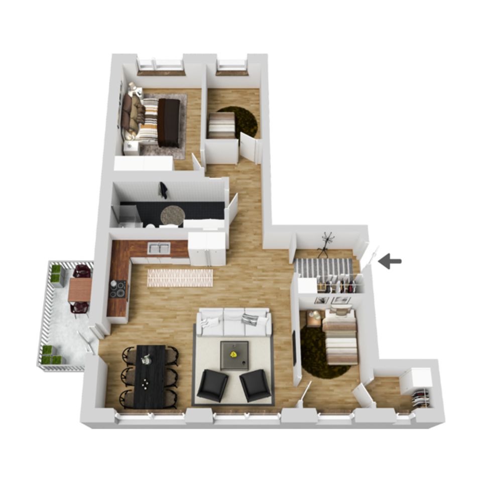 Bostadsrätt, Gunnarsberg 5B, Centrum, Kungälv