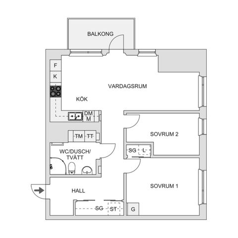 Bostadsrätt, Grafiska Vägen 4C, Almedal/Johanneberg, Göteborg
