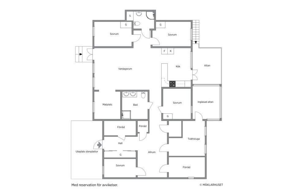 Radhus, Skravsättsvägen 8, Ankarsvik, Sundsvall