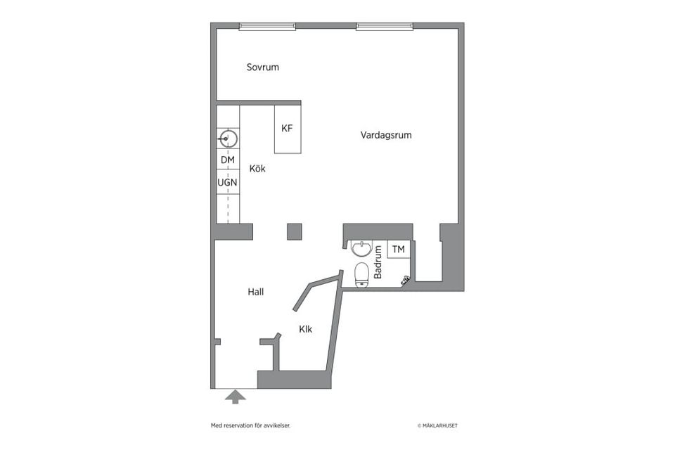Bostadsrätt, Folkskolegatan 3, Södermalm/Hornstull, Stockholm