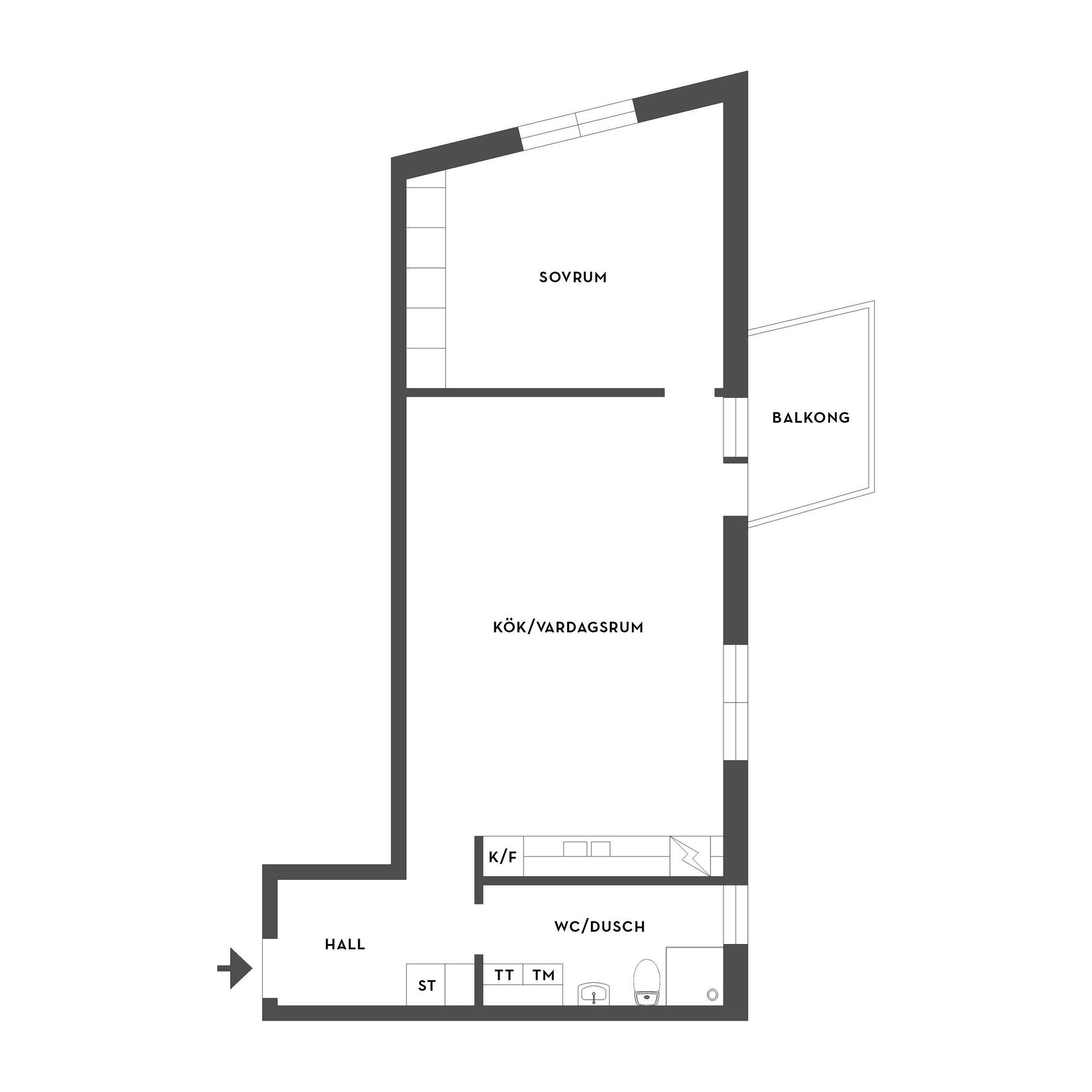 Bostadsrätt, Tingsgatan 41, Borås