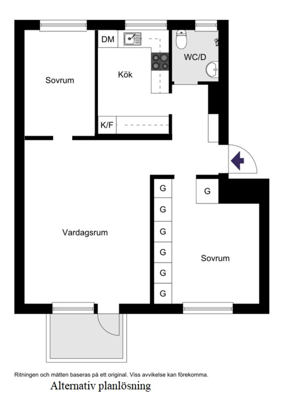 Bostadsrätt, Lidköpingsvägen 21, Hammarbyhöjden, Johanneshov, Stockholm