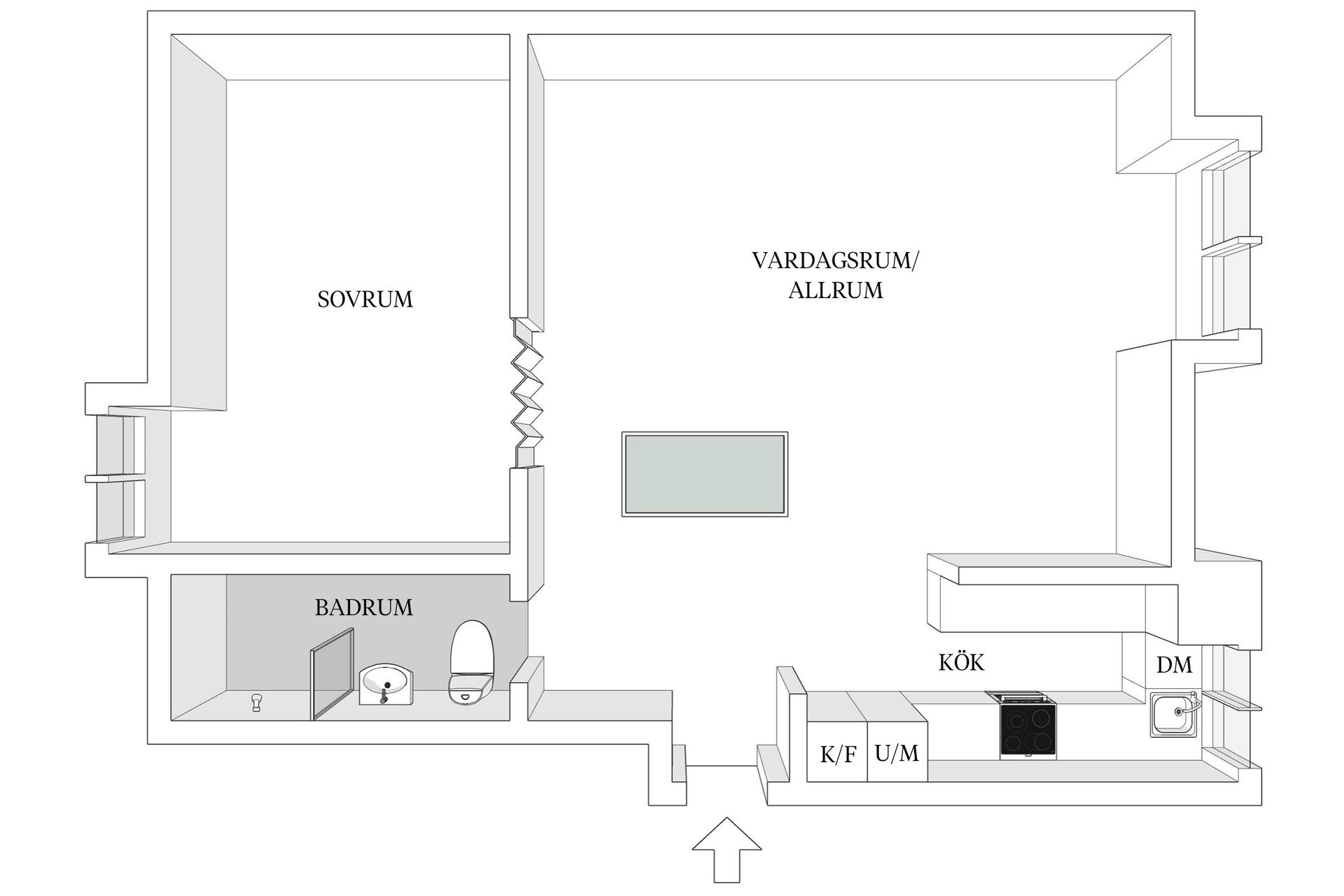 Bostadsrätt, Karl x gustavs gata 24B, Tågaborg, Helsingborg