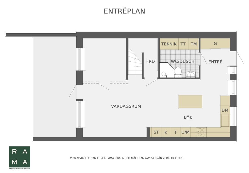 Bostadsrätt, Radhus, Åbroddsvägen 13A, Täppet (Åhus), Kristianstad