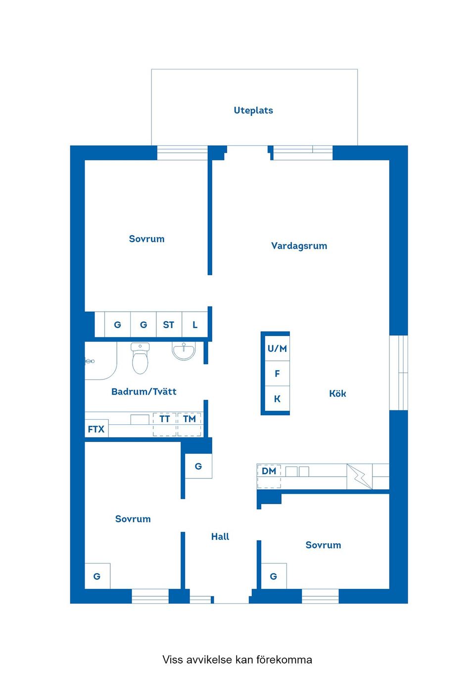 Bostadsrätt, Glaspärlevägen 9B, Stafsinge , Falkenberg