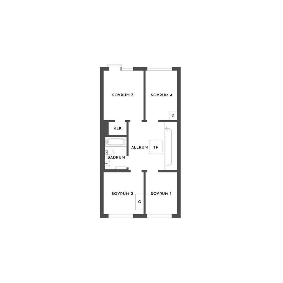 Radhus, Stenkolsgatan 20A, Stenby, Eskilstuna