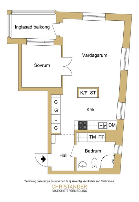 Bostadsrätt, Monsungatan 89, ERIKSBERG - Hisingen, Göteborg