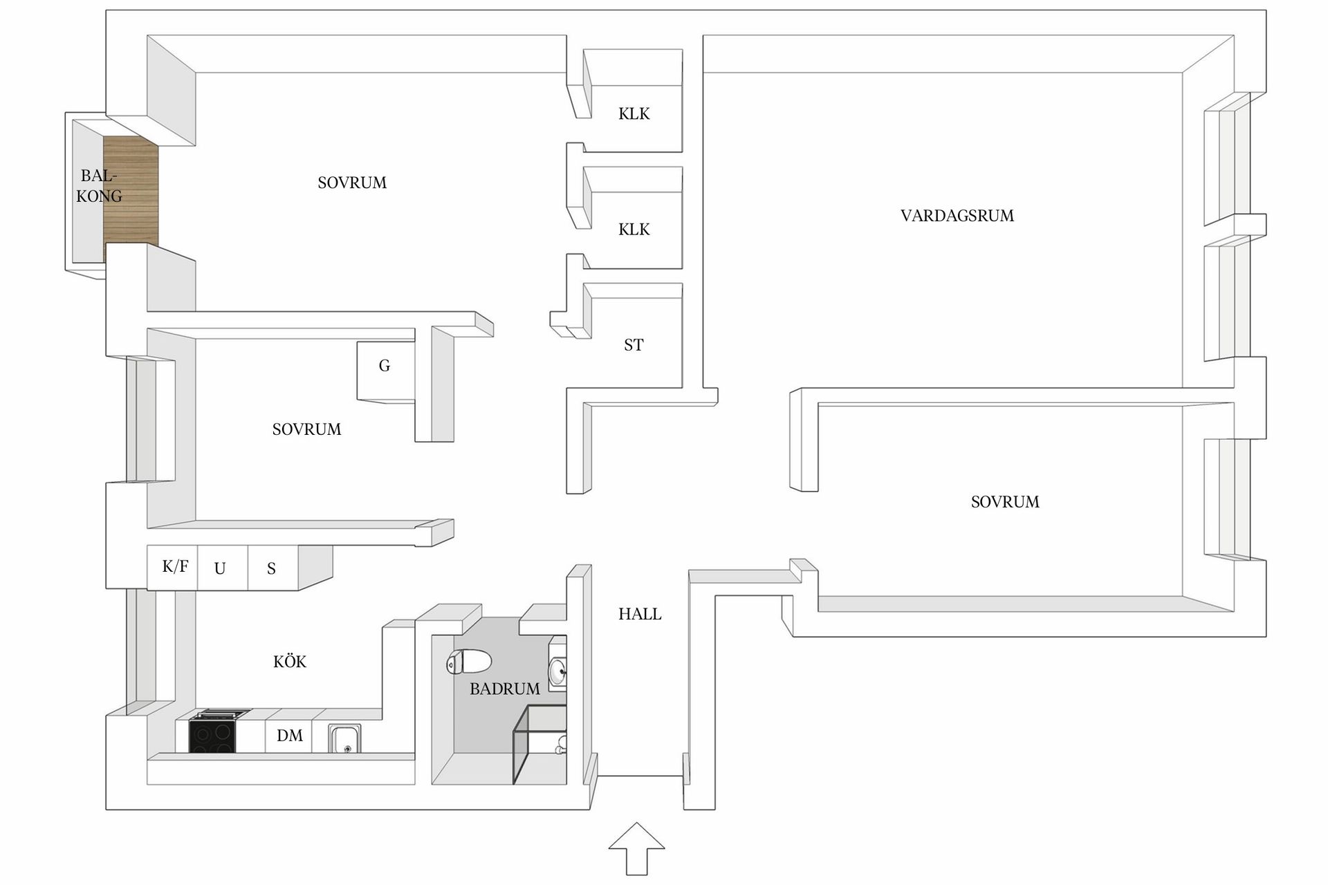 Bostadsrätt, Södra Stenbocksgatan 85, Olympia, Helsingborg