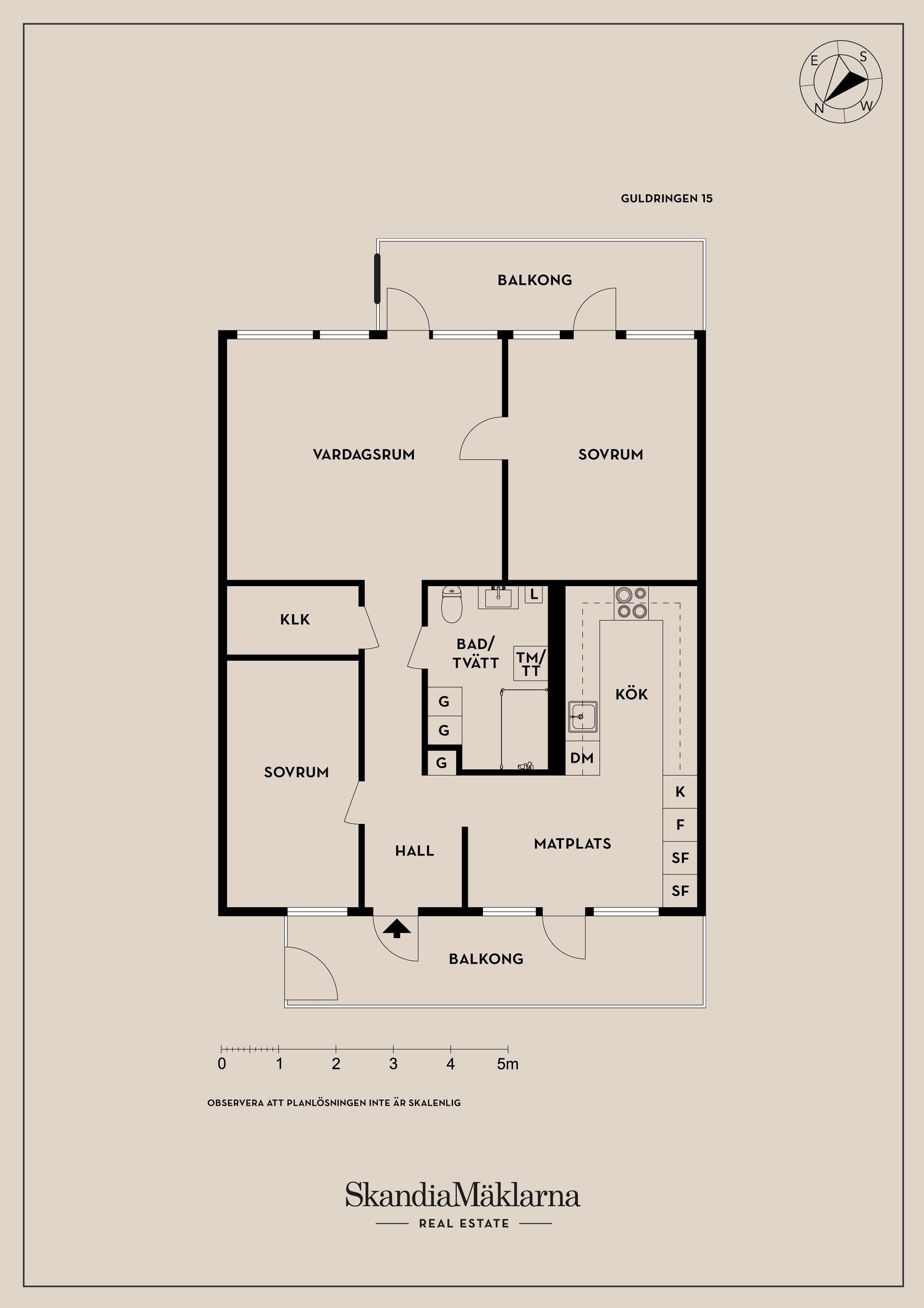 Bostadsrätt, Guldringen 15, Göteborg