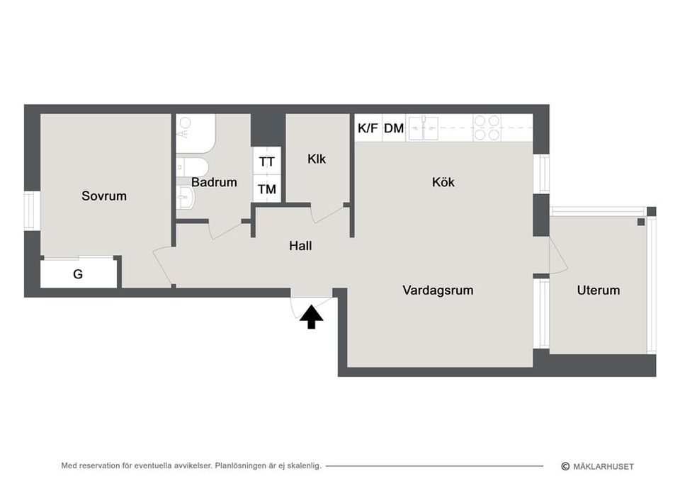 Bostadsrätt, Kronovallsgatan 2, Mariastaden, Helsingborg