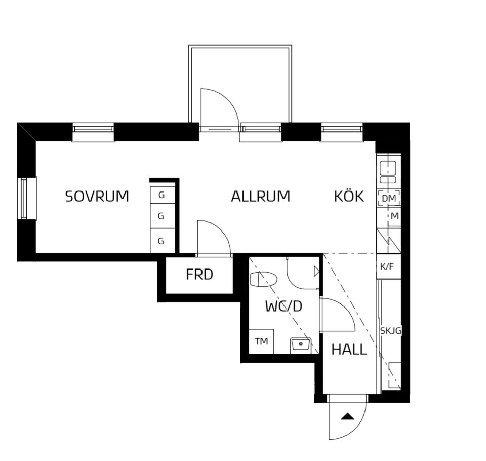 Bostadsrätt, Lagmansbacken 7 3tr, Alby - Norsborg, Botkyrka