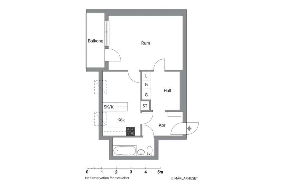 Bostadsrätt, Bangatan 14, Mariero, Vänersborg