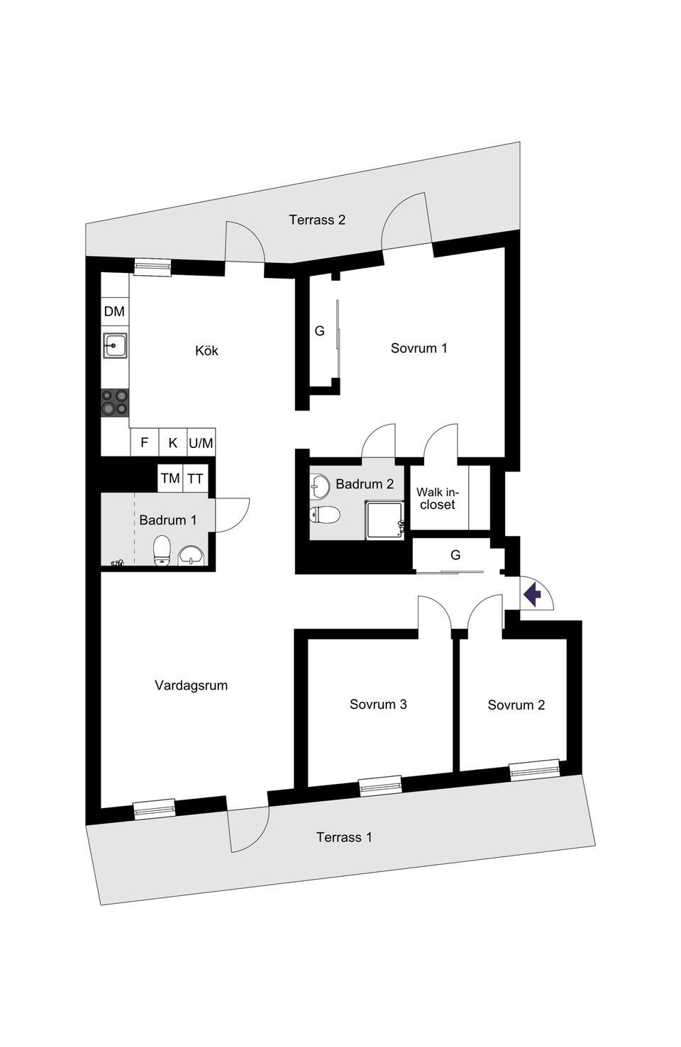 Bostadsrätt, Annedalsvägen 51, Bromma / Annedal, Stockholm