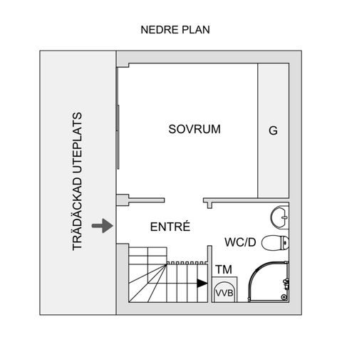 Bostadsrätt, Ugglevägen 8B, Trinntorp, Tyresö