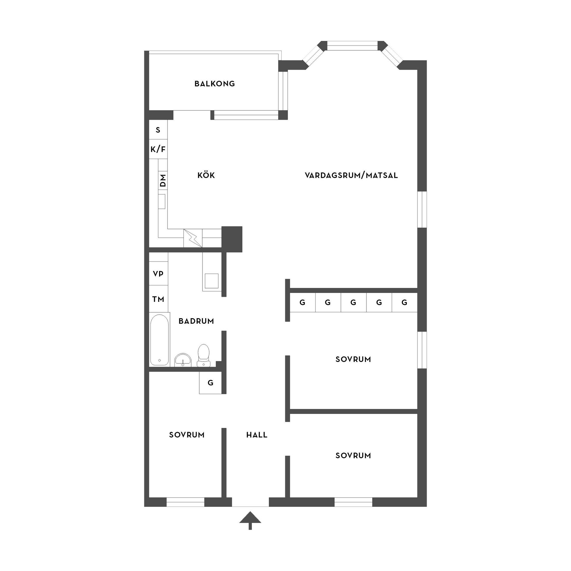 Bostadsrätt, Bansjöslingan 23C, Trollbäcken, Tyresö