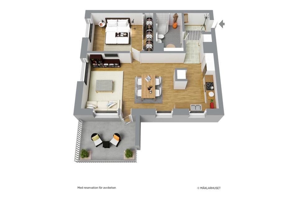 Bostadsrätt, Olofsgatan 15, Ormesta, Örebro