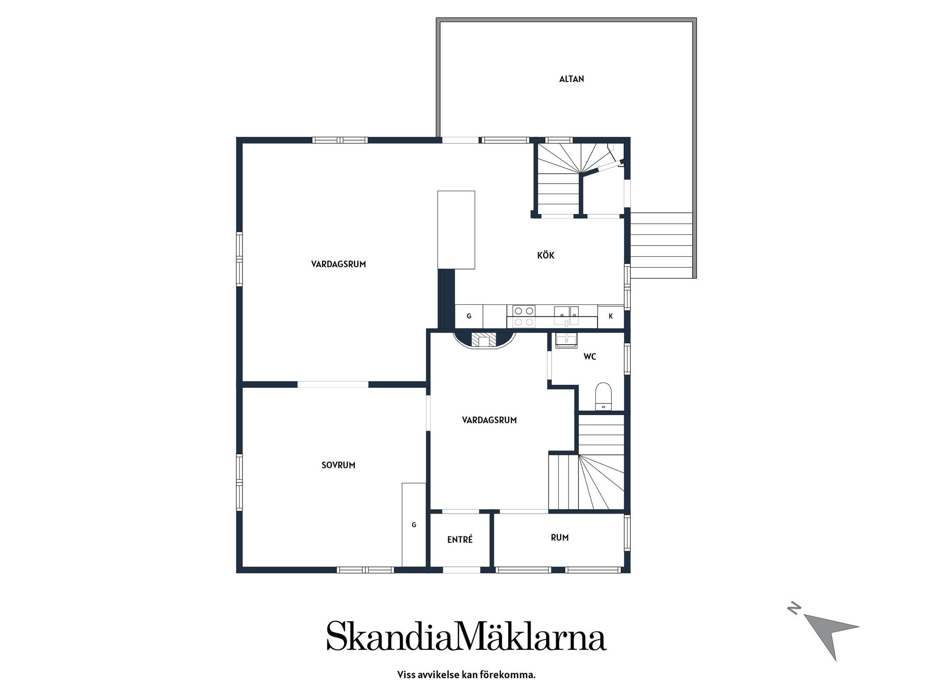 Villa, Regementsgatan 22, Storgärdet, Strängnäs