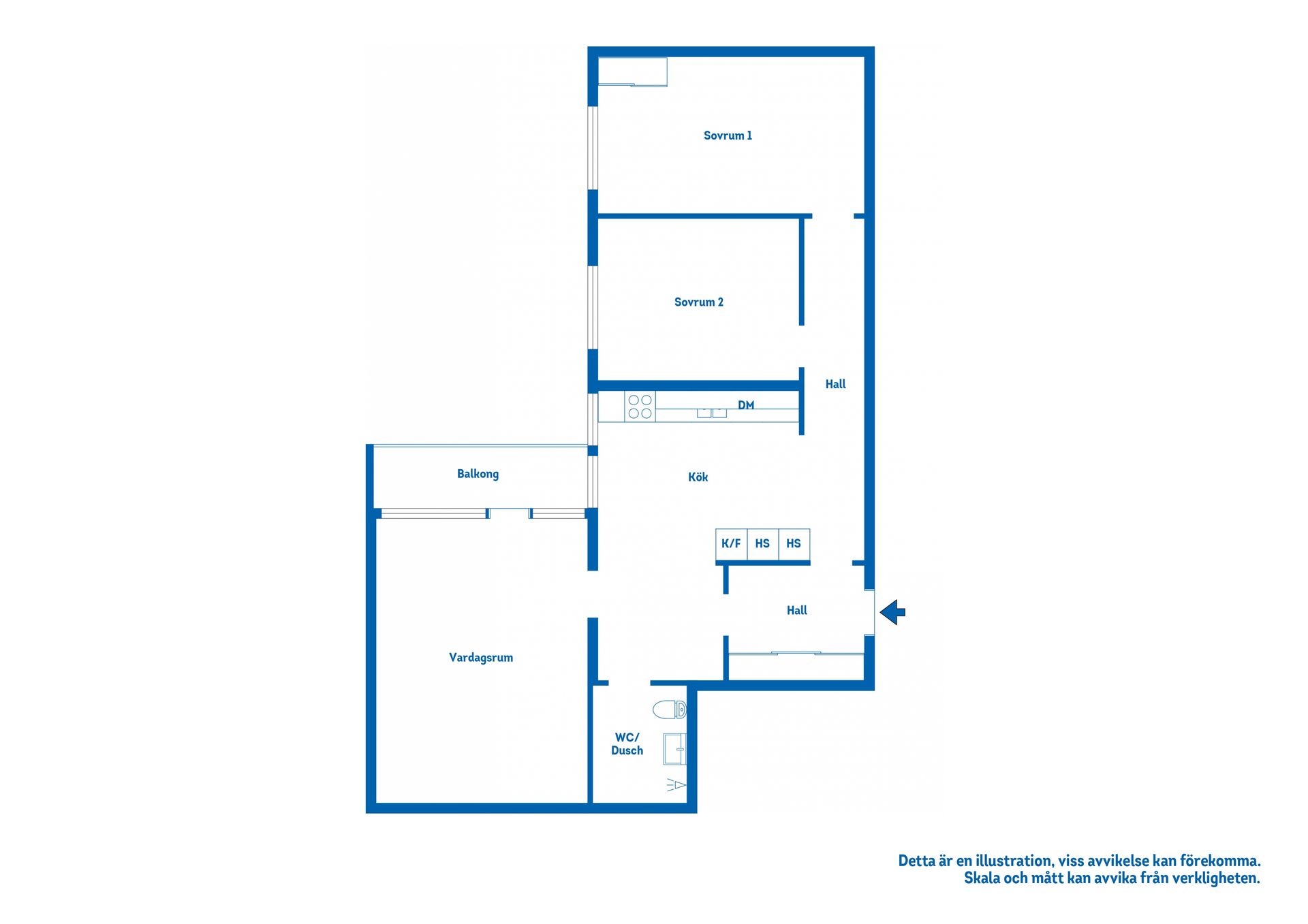 Bostadsrätt, Tegnérvägen 46, Katrineholm Öster, Katrineholm