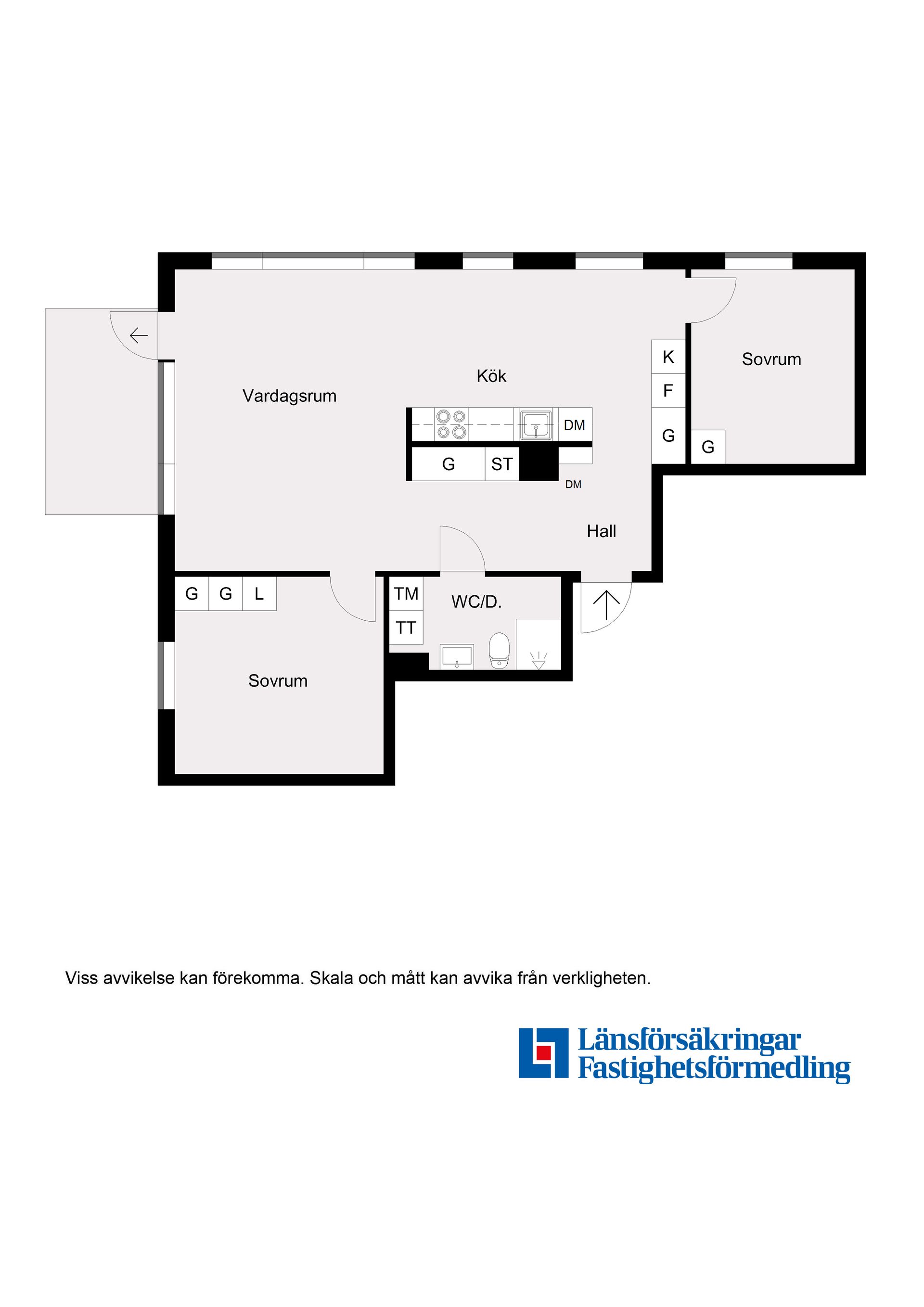 Bostadsrätt, Gulsparvvägen 26D, Brittsbo, Östersund