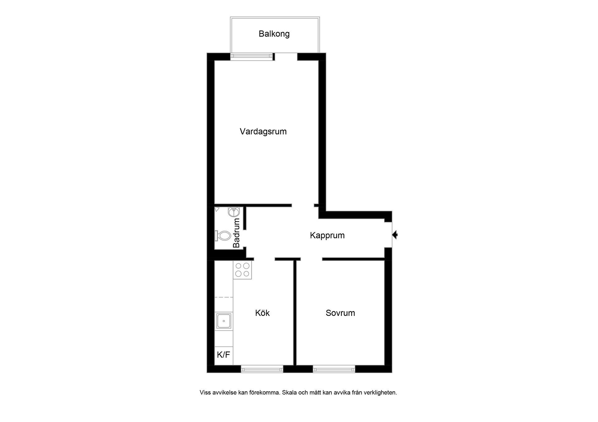 Bostadsrätt, Annebergsgatan 2A, Centralt Öster, Nyköping