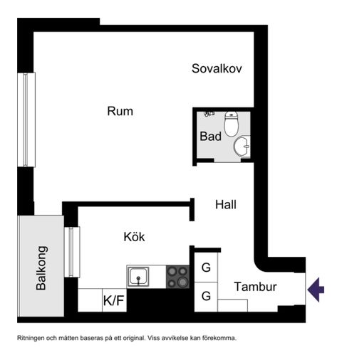 Bostadsrätt, Stallgatan 3B, Kristianstad - Söder, Kristianstad