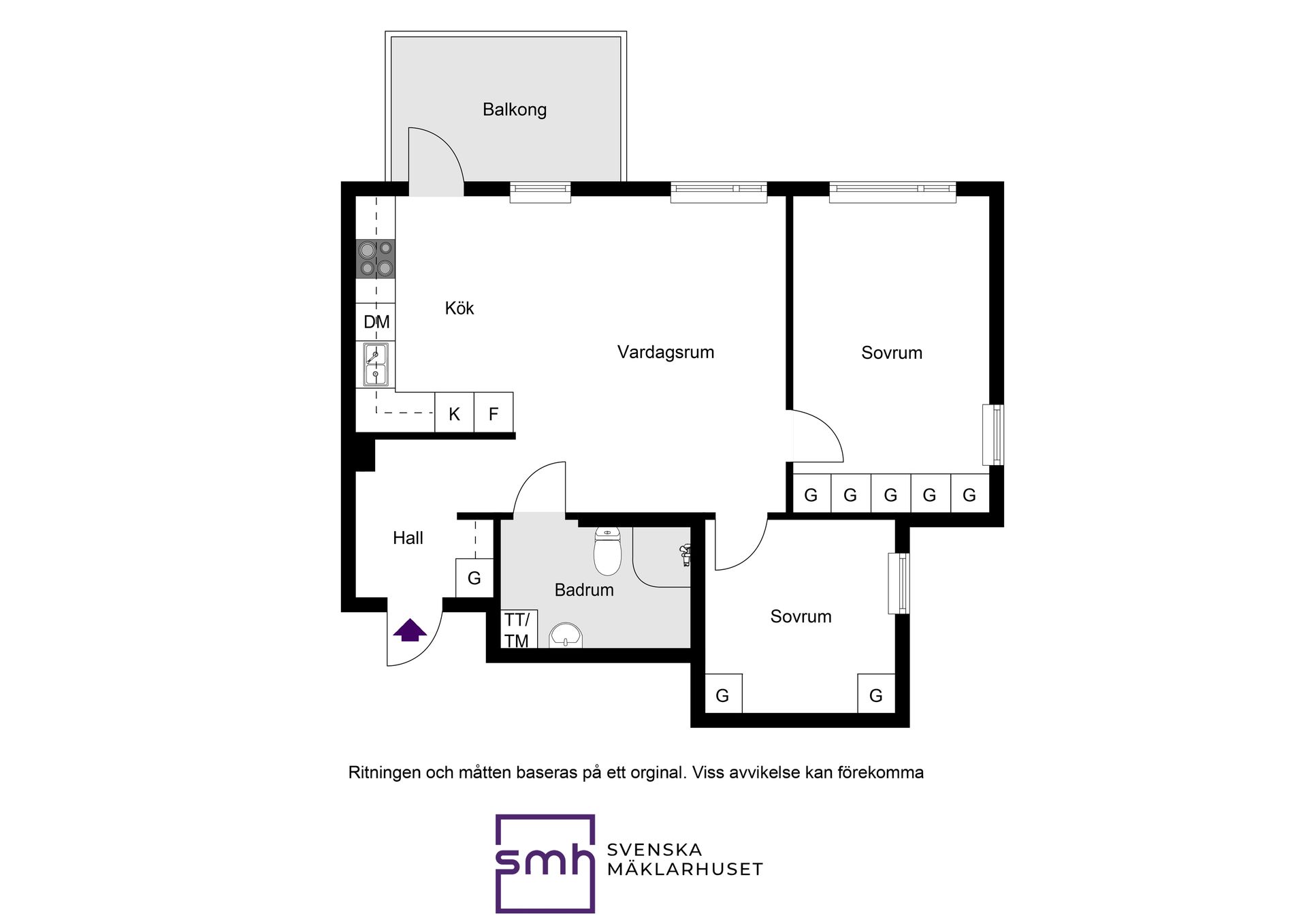 Bostadsrätt, Hjärtstensvägen 15, Kungsängen/Norrboda, Upplands-Bro