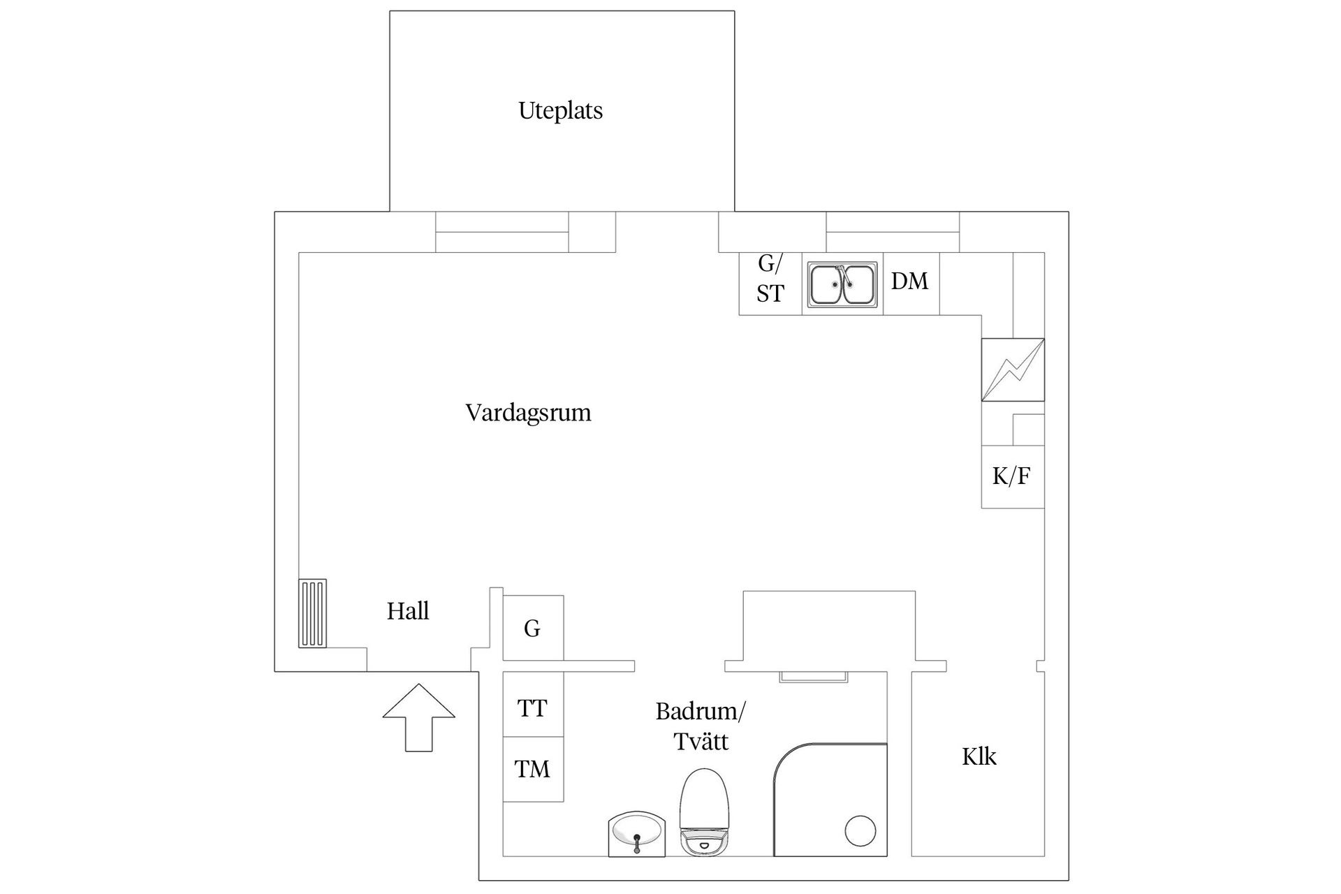 Bostadsrätt, Artillerigatan 32, Gamlestaden, Göteborg