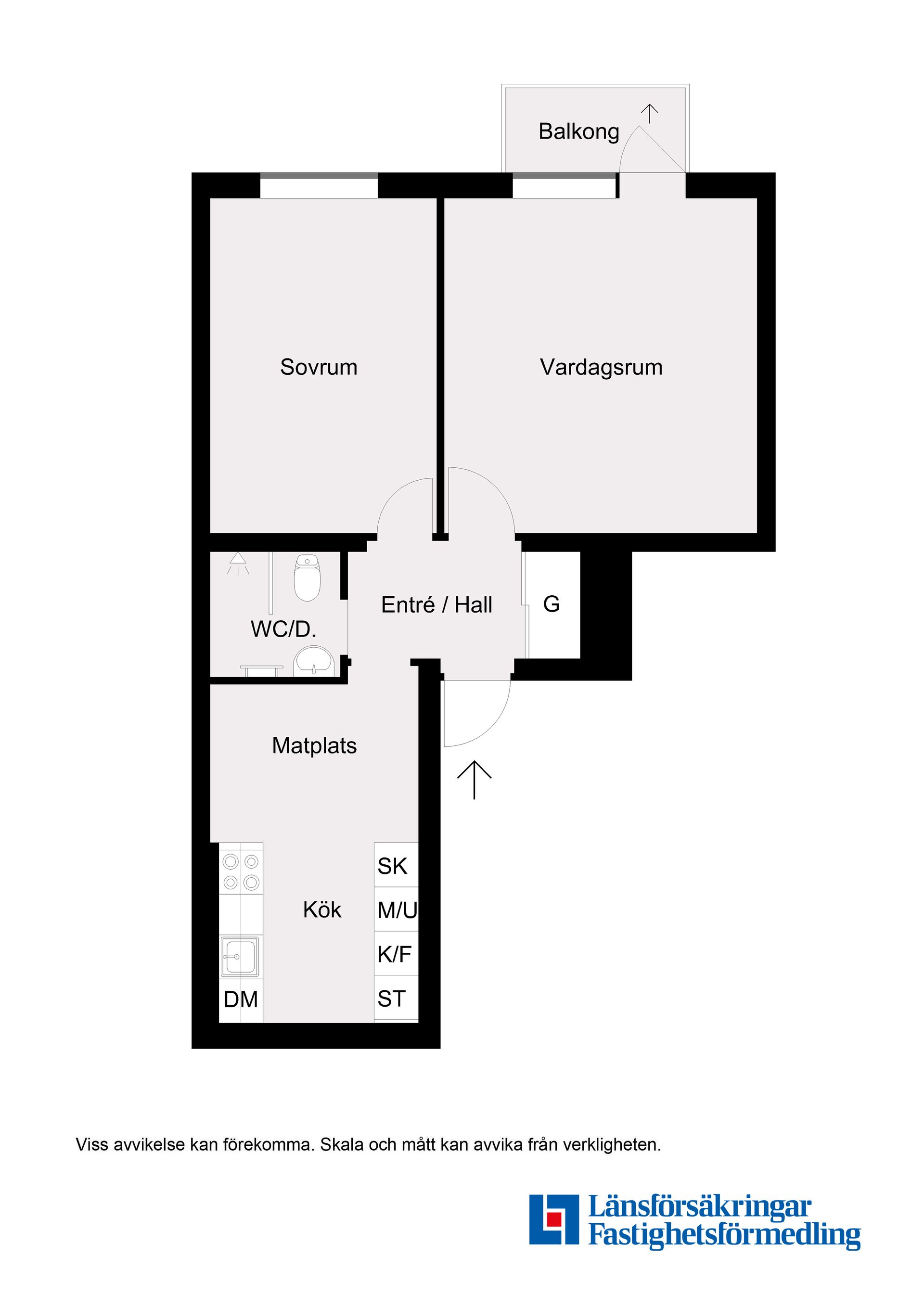 Bostadsrätt, Ringvägen 3B, Söder, Östersund