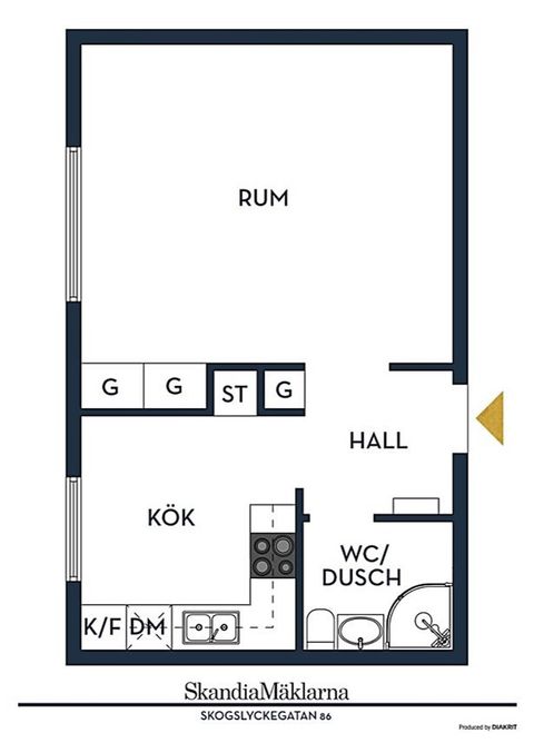 Bostadsrätt, Skogslyckegatan 86, Johannelund, Linköping