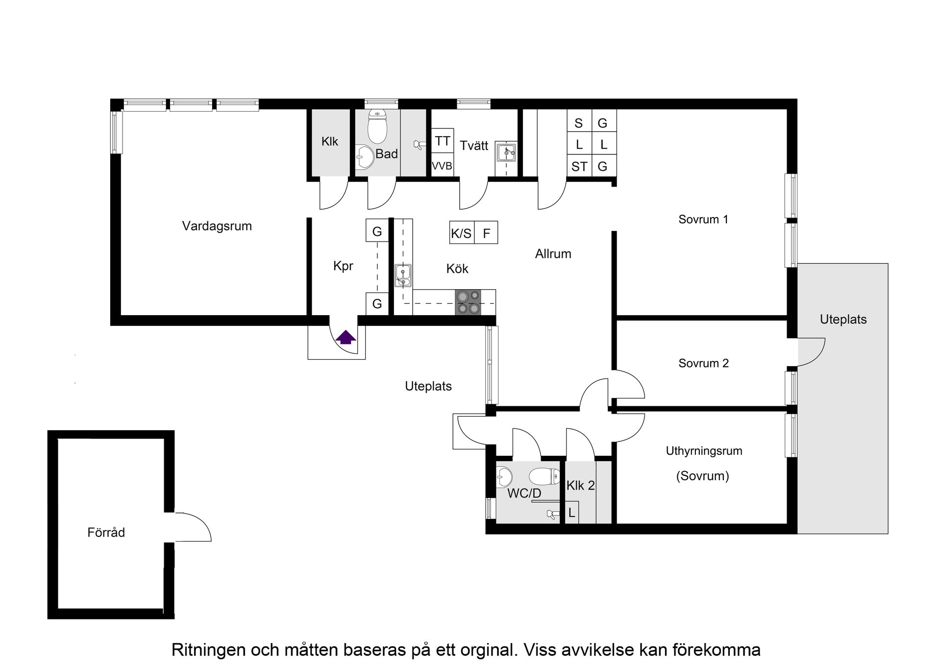 Villa, Vitmåravägen 94, Sjukyrkoberget, Upplands Väsby