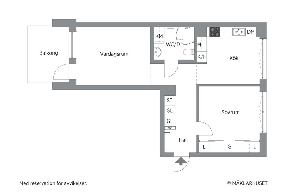 Bostadsrätt, Broslättsgatan 29, Centrum, Mölndal