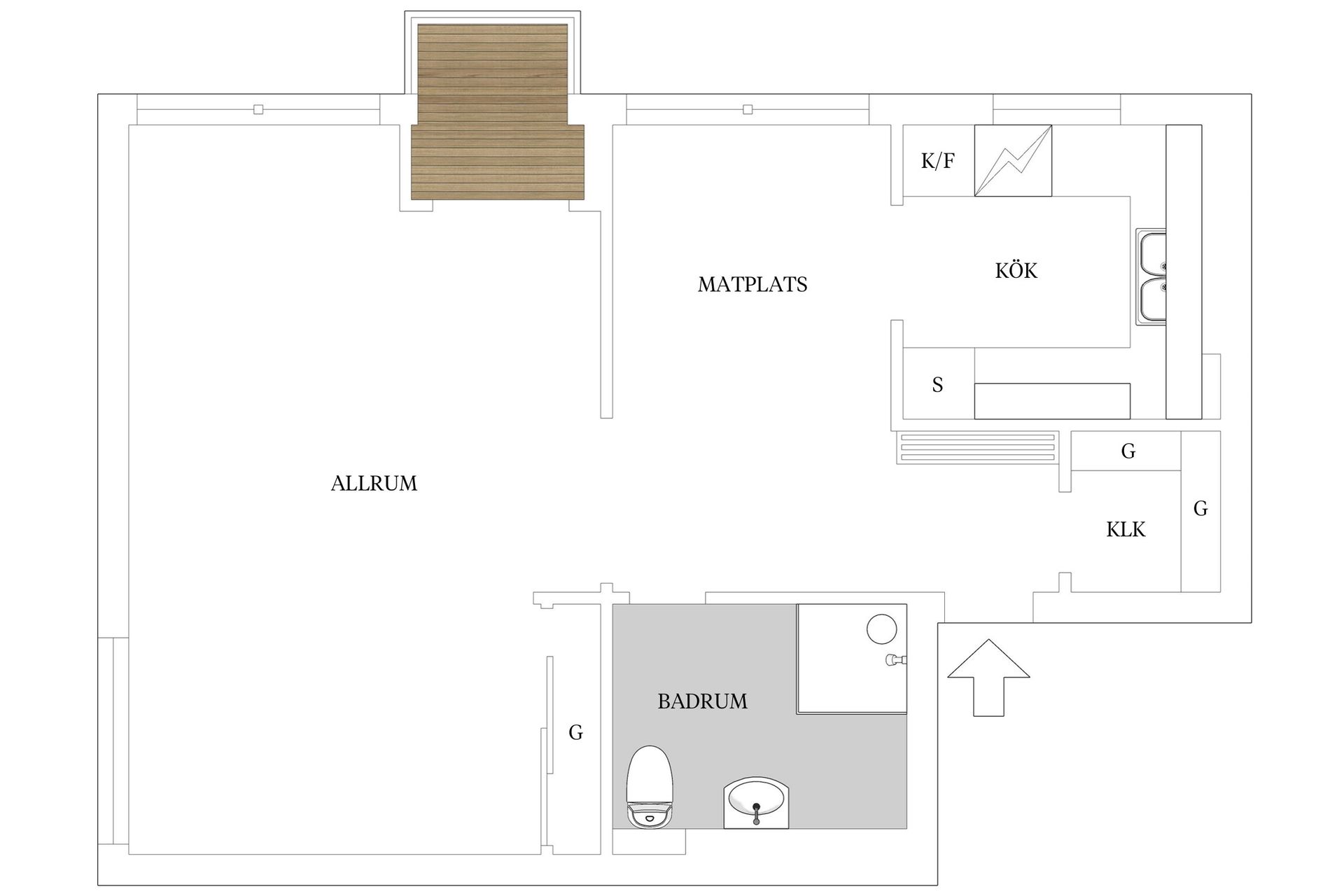 Bostadsrätt, Dalbovägen 7B, Hov, Växjö