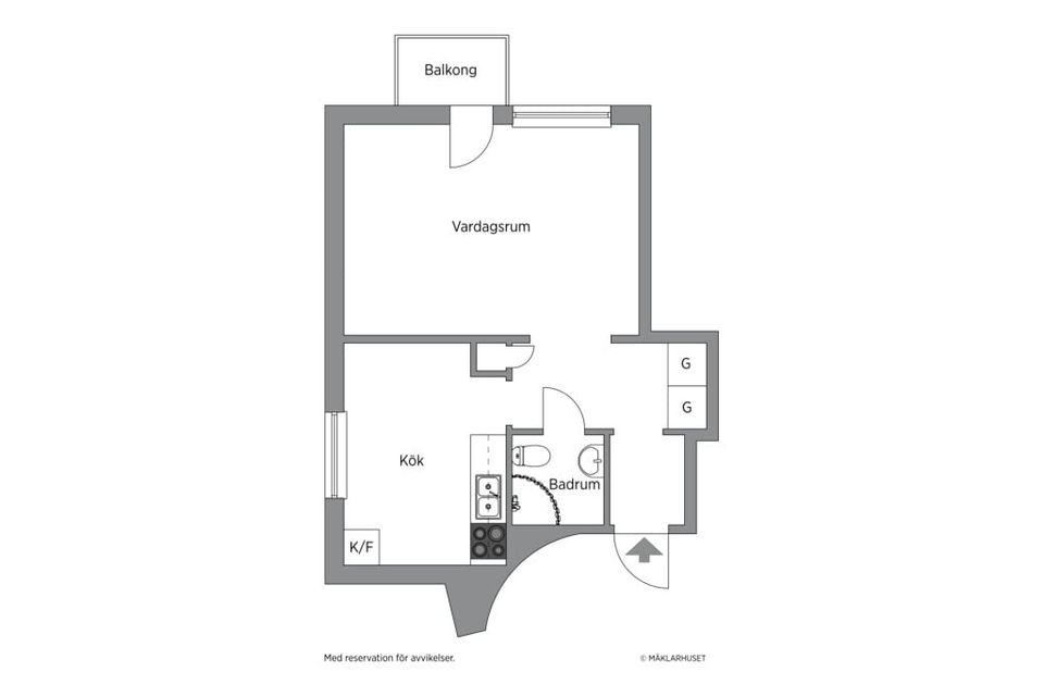 Bostadsrätt, Krutkällarvägen 1, Karlsdal, Västerås