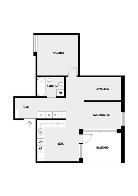 Bostadsrätt, Tallåsvägen 296, Kragstalund, Vallentuna