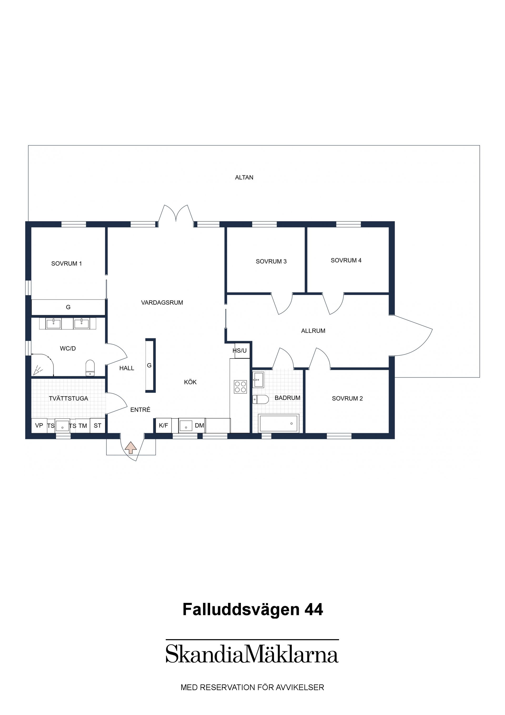 Villa, Falluddsvägen 44, Älvkarleby