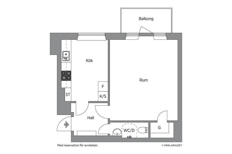 Bostadsrätt, Loddbygatan 4, Norrköping