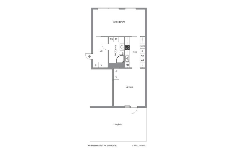 Bostadsrätt, Termikgatan 23E, Södra Ladugårdsängen, Örebro