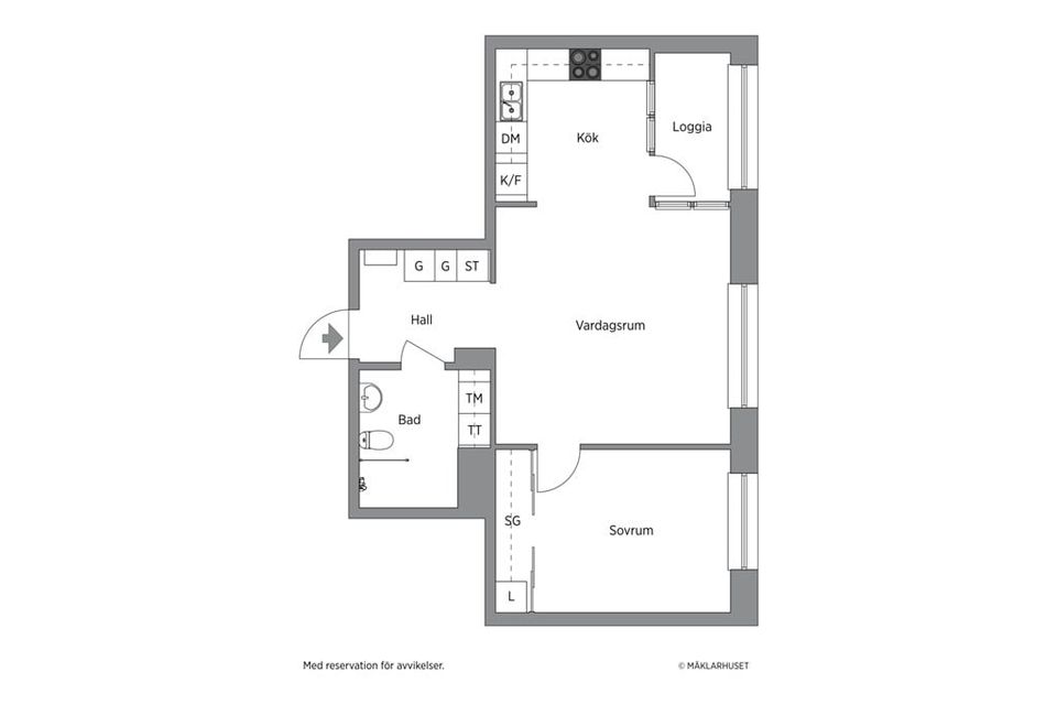 Bostadsrätt, Borgarfjordsgatan 21A, Kista, Stockholm