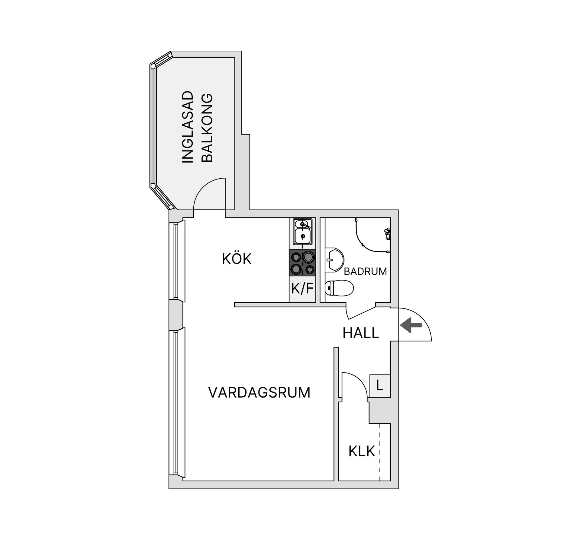 Bostadsrätt, Marklandsgatan 69, Högsbo, Göteborg