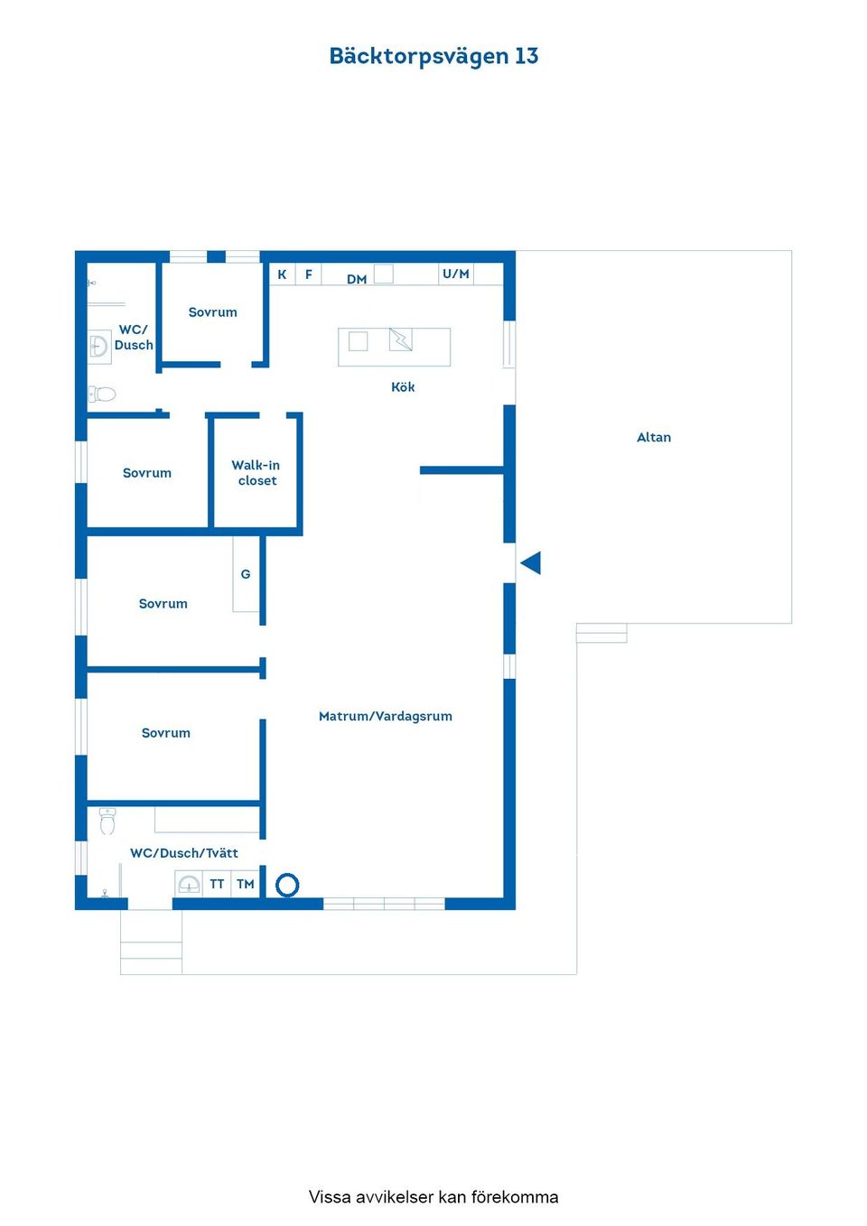 Villa, Bäcktorpsvägen 13, Skriketorp, Norrköping