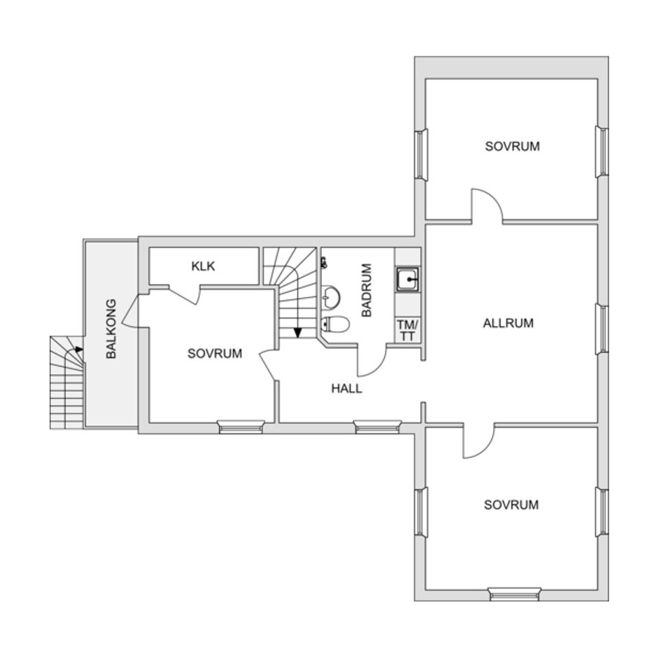 Villa, Hyttgatan 88, Centralt, Falun