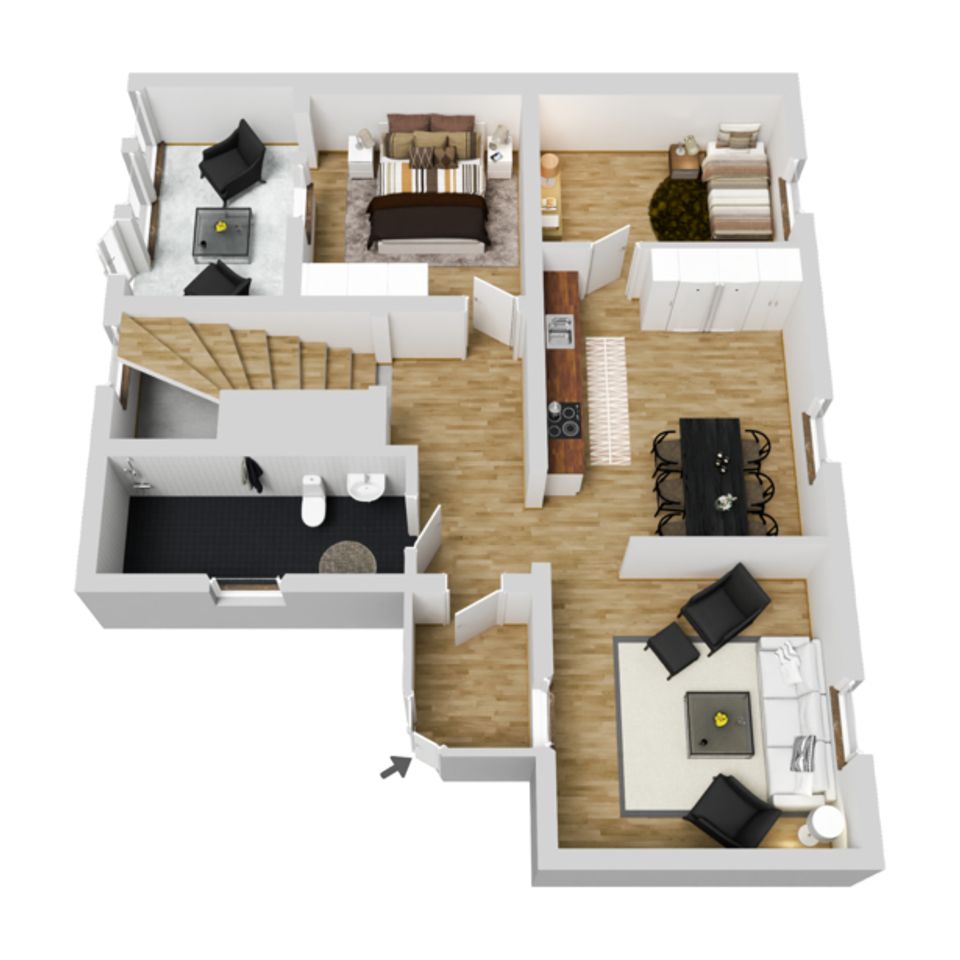 Villa, Hyttgatan 88, Centralt, Falun