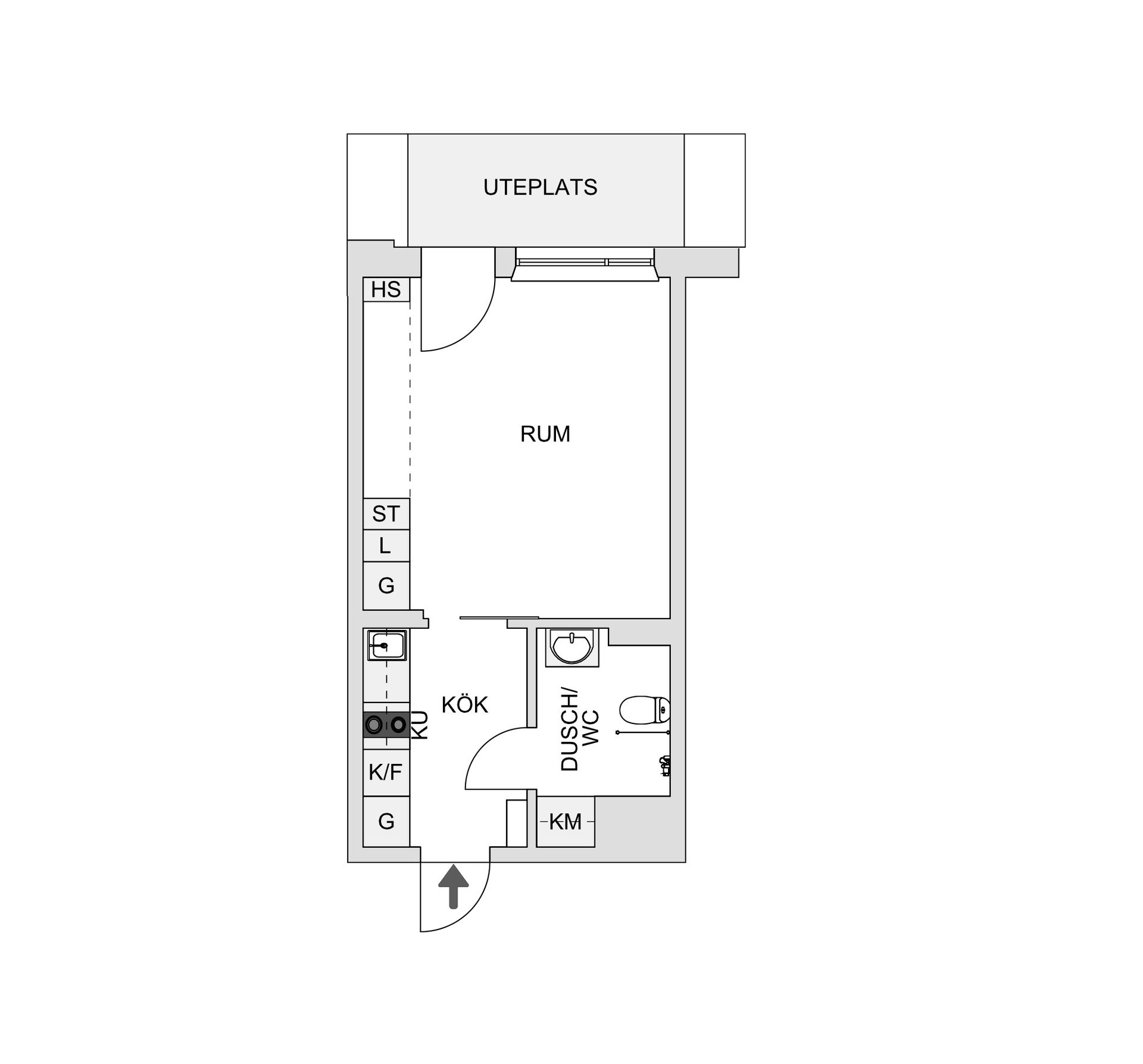 Bostadsrätt, Ektorpsvägen 1, Ektorp, Nacka