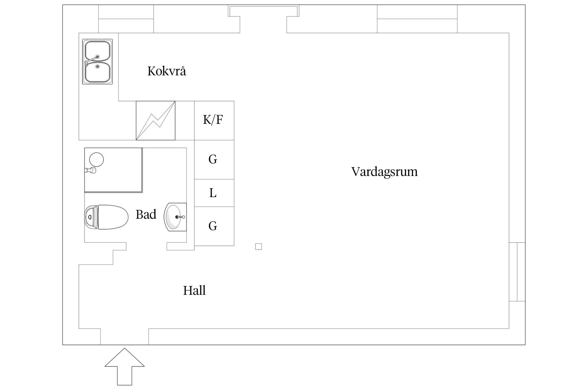 Bostadsrätt, Kopparmöllegatan 14C, Slottshöjden, Helsingborg