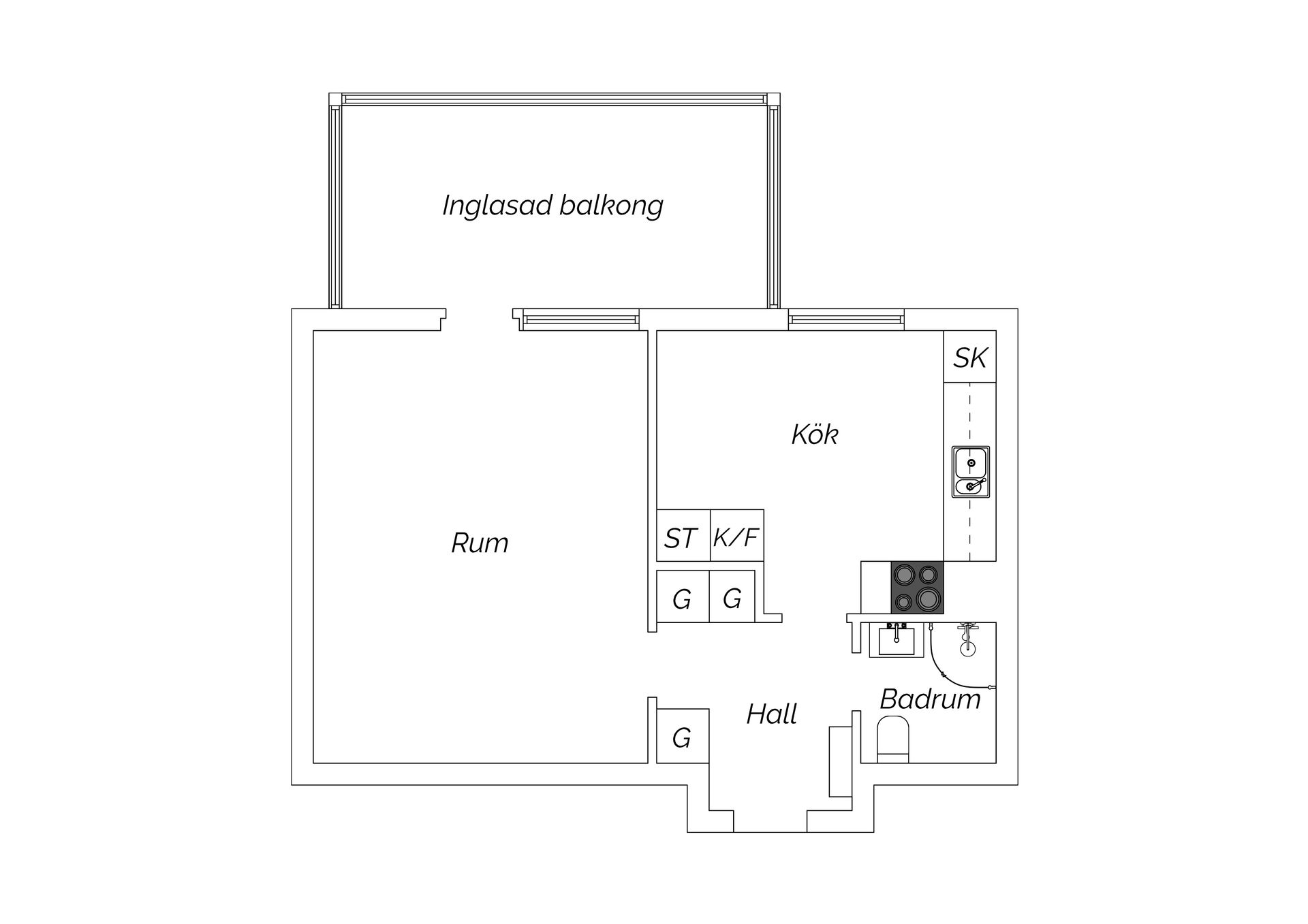 Bostadsrätt, Björkhemsgatan 11, Sjöbo, Borås