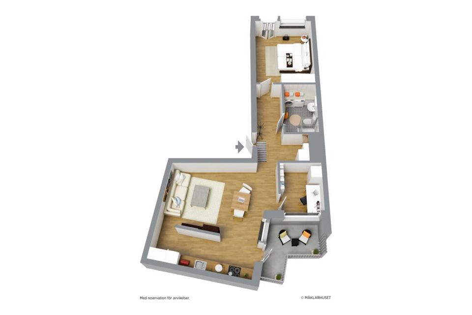 Bostadsrätt, Gyrogatan 2A, Södra Ladugårdsängen, Örebro
