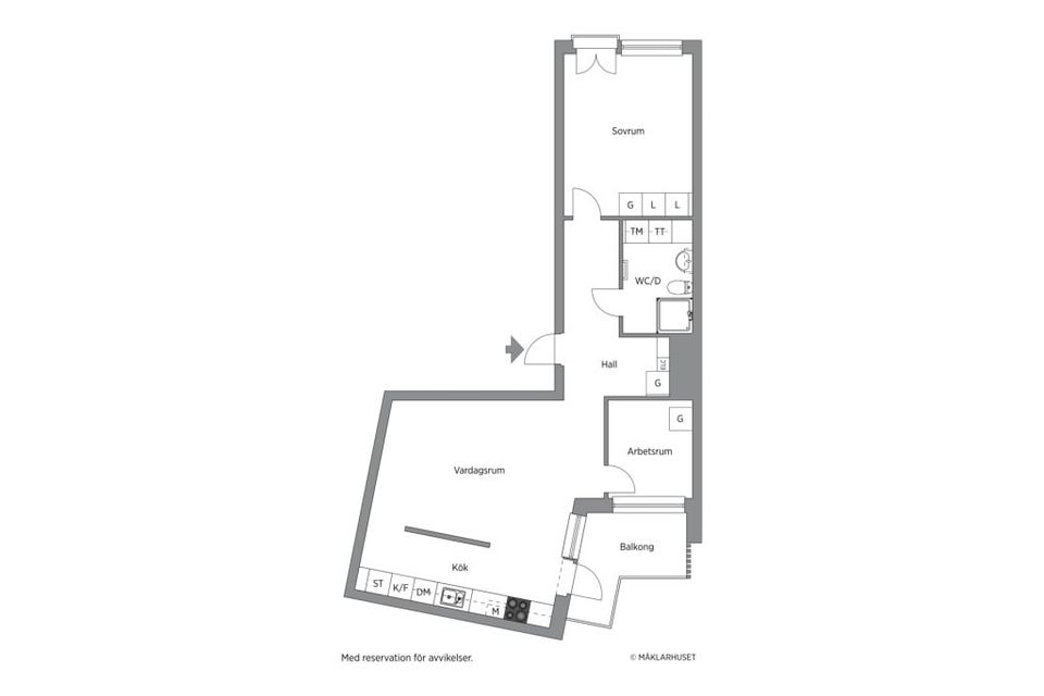 Bostadsrätt, Gyrogatan 2A, Södra Ladugårdsängen, Örebro